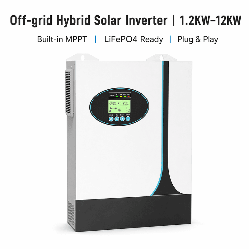 Hướng Dẫn Chọn Biến Tần (Inverter) Phù Hợp Cho Hệ Thống Điện Mặt Trời Gia Đình Tại Việt Nam