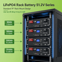 Pin Rack Server LiFePO4 51.2V - 2