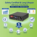 Pin Rack Server LiFePO4 51.2V - 3