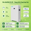 Pin Treo Tường LiFePO4 51.2V Điện Áp Thấp - 1