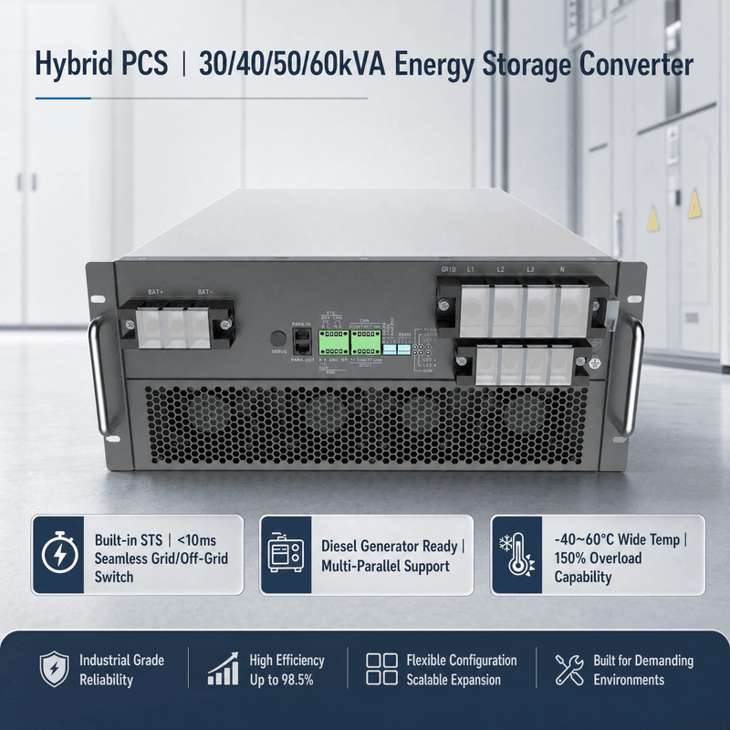 Biến Lưu Micro-grid HCPS 100~125kW